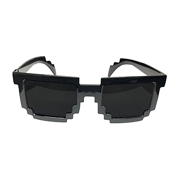 Amazon.com: Vaulted Skulls & Co 8-Bit Sunglasses | 8 Bit